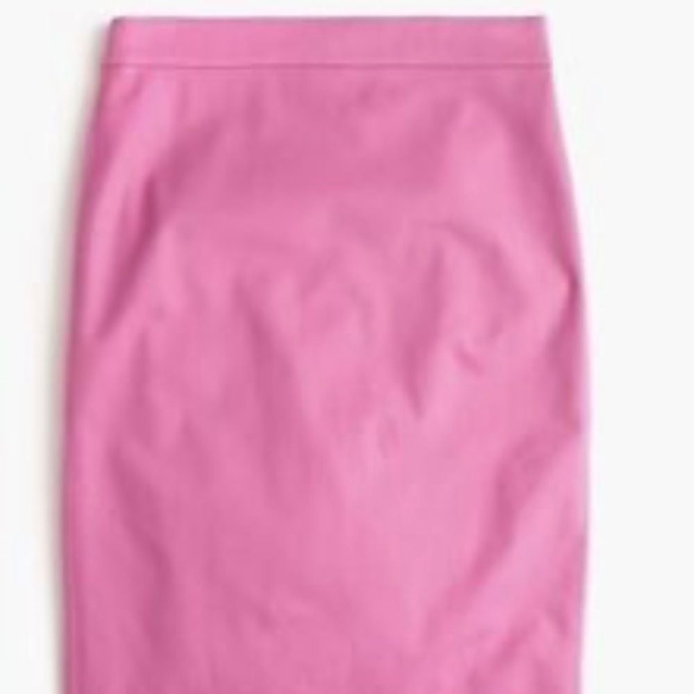 J. Crew No 2 Pink Pencil Skirt Sz 16Tall